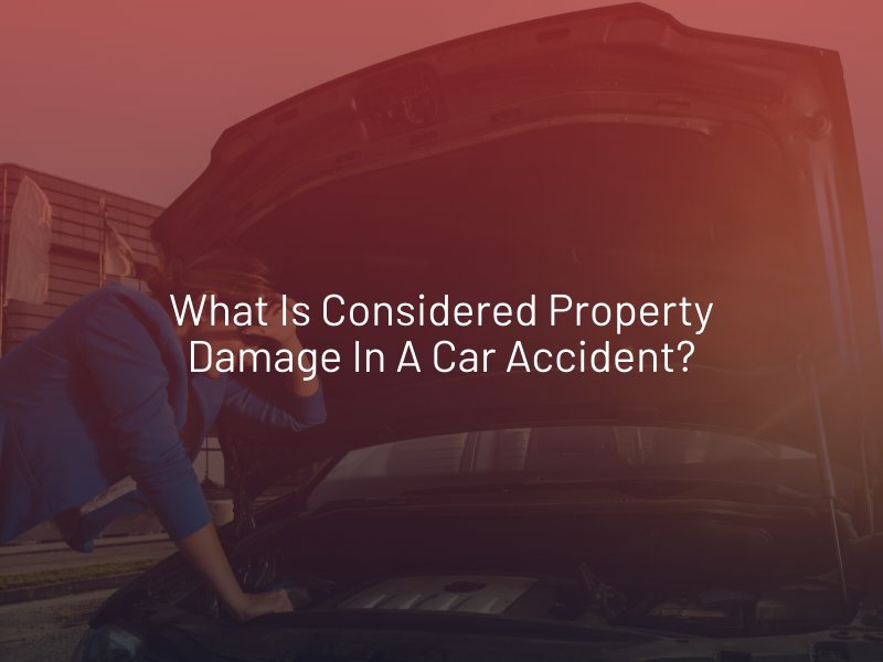 What is Considered Property Damage in a Car Accident?