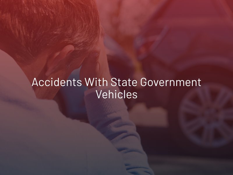 Accidents With State Government Vehicles
