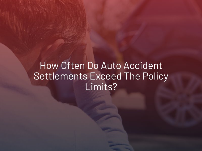 While specific statistics on how often auto accident settlements exceed policy limits are limited, the following factors contribute to their rarity